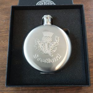 NWOT Stainless Steel Whisky Flask